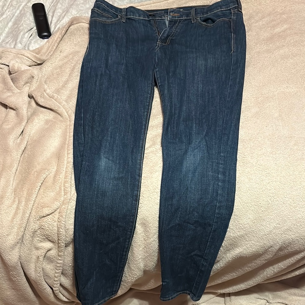 Women's Dark Blue Jeans